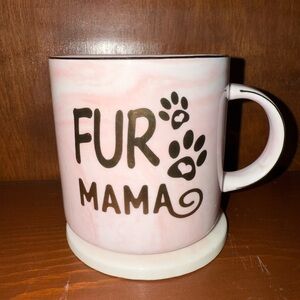Pink 'Fur Mama' Mug
